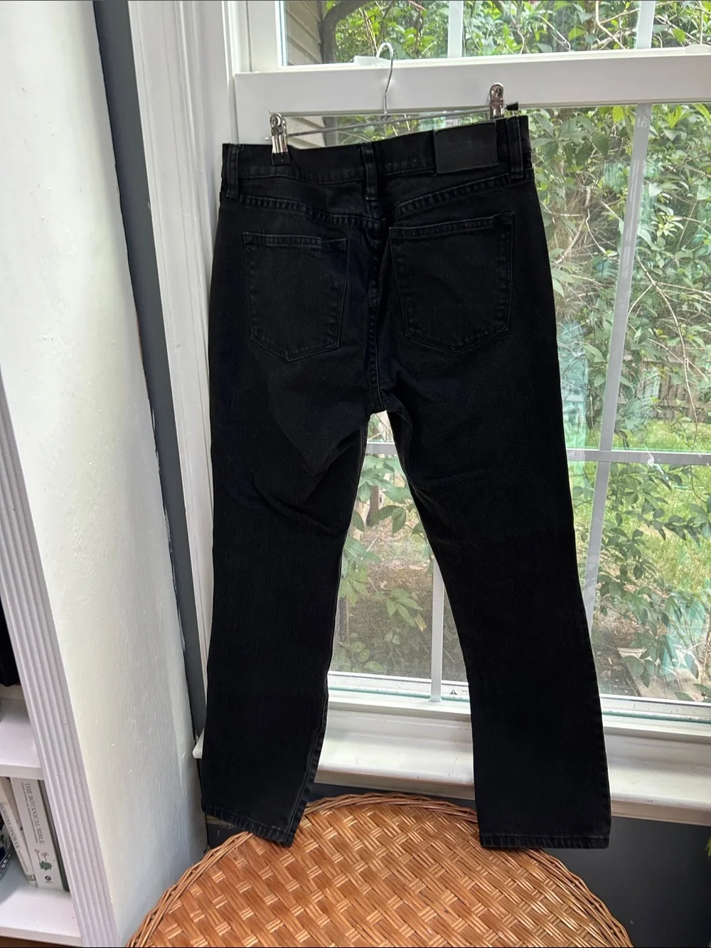 Ralph Lauren Black Wide-Leg Jeans